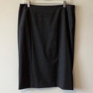 Lafayette 148 New York Slate Grey Skirt